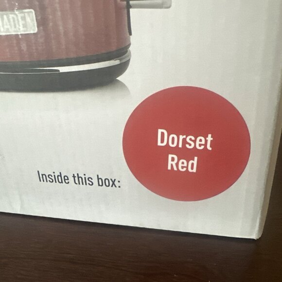 Haden Dorset 1.7L Stainless Steel Electric Kettle w/Auto Shut Off Rapid Boil Red - Picture 11 of 13